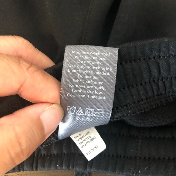 Champion Black sweatpants girls sz s(6/6x) - Picture 10 of 11